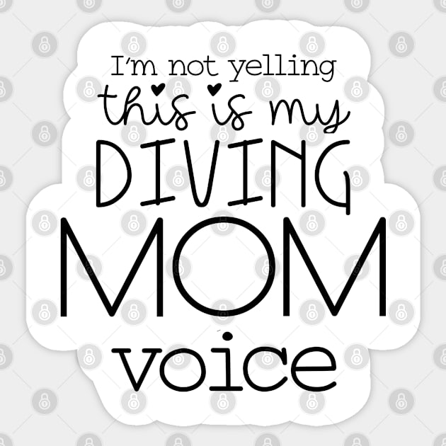 Diving mom Sticker by NeedsFulfilled